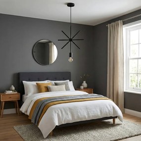 Toolight Toolight, závesné svietidlo Geometric/Hviezda, 1xE27, LE-02, čierna, OSW-00701