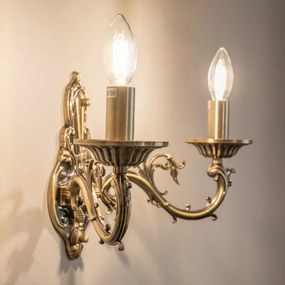 BRILAGI - Nástenná lampa CLASSIC 2xE14/10W/230V mosadz