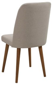 Jedálenský set Nidupo 5 (orech + krémová) (pre 2 osoby). Vlastná spoľahlivá doprava až k Vám domov. 1093764