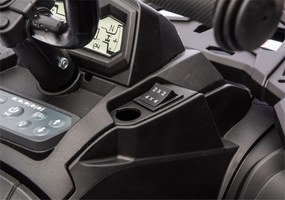 LEAN CARS Štvorkolka na batérie ATV 6 kolies s prívesom JC606 24V 4x4 zelená