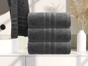 Uterák Comfort 50 x 100 cm tmavo sivý, 100% bavlna
