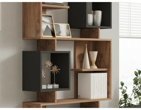 Knižnica Icardi Anthracite a Atlantic Pine