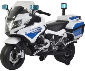 Buddy Toys BEC 6020 Elektrická motorka BMW K1200, biela