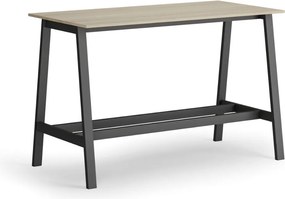 Vysoký barový stôl, 1600 x 800 mm, dub prírodný