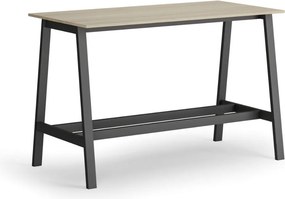 Vysoký barový stôl, 1600 x 800 mm, dub prírodný