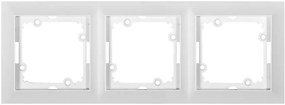 Trojitý rám MEDIUM white 15220