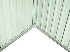 Záhradný domček s drevníkom BestBerg ZDD-6A / 6 m² / 322 x 196 x 196 cm / šedá