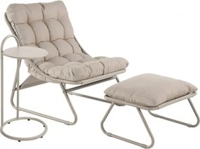 MI Kreslo s podnožkou a stolíkom CLOUD (B)