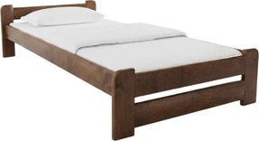 Posteľ Emily 90 x 200 cm, dub Rošt: S latkovým roštom, Matrac: Matrac DELUXE 10 cm