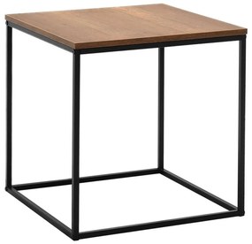 Adore Furniture Konferenčný stolík 52x50 cm hnedá AD0159