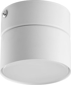 TK-LIGHTING Moderné LED stropné prisadené osvetlenie SPACE WHITE, 1xGX53, biele