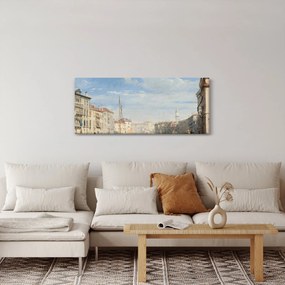 Obraz - Richard Parkes Bonington, The Grand Canal, reprodukcia (120x50 cm)