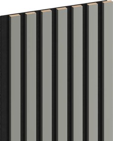 Mexen Lam-F, akustické stenové lamely 275 × 31,5 cm, filc 6 mm, sivá matná, S105-275317-2812-052