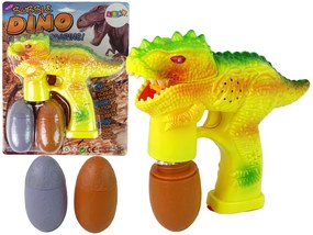Lean Toys Bublifuk v tvare žltého Dinosaura