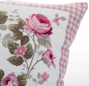 Sada 2 ks obliečok na vankúšiky PNÚCA RUŽA 40 x 40 cm