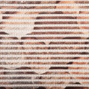 Kúpeľňová penová rohož / predložka PRO-002 Hnedé kamene - metráž šírka 65 cm