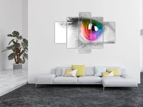 Obraz - Očná dúhovka (150x105 cm)
