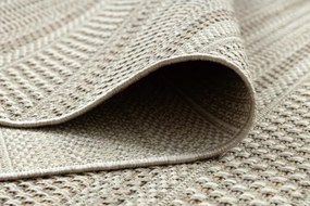 Koberec šnúrkový SIZAL BOHO 46209651 pásy béž