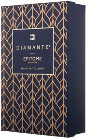 Svadobné poháre na sekt Diamante Silhouette s kryštálmi Swarovski 2 ks