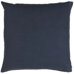 Ib Laursen Ľanový poťah na vankúš Indigo 50 × 50 cm