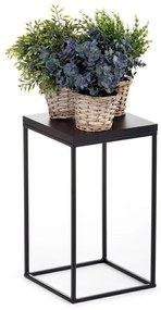 STOJAN NA KVETINÁČ BASICLOFT 40X24X24 CM ČIERNA
