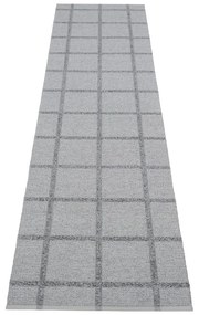 Sivý vnútorný a vonkajší behúň 70x300 cm Ada Grey – Pappelina