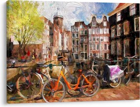 Obraz - Amsterdam (70x50 cm)