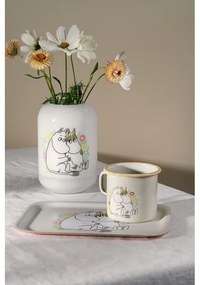 Hrnček Moomin Flowers 0,55l, smalt / žltý