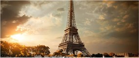 Obraz - Eiffelova veža, Paríž, Francúzsko (120x50 cm)
