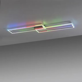 Leuchten Direkt14635-55-LED RGB Stmievateľné stropné svietidlo FELIX 34,5W/230V+DO