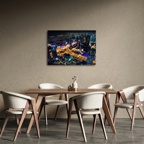 Obraz nočného mesta (70x50 cm)