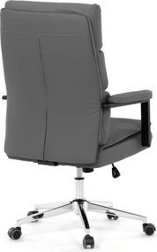 Kancelárska stolička KA-D8104 GREY Farba: Sivá