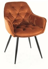 DIZAJNOVÁ STOLIČKA DIANE ZAMAT ŠKORICOVÁ LÁTKA