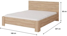 Manželská posteľ Idea 200x160