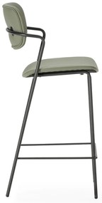 Kaki barové stoličky v súprave 2 ks (výška sedadla 68 cm) Maika – Marckeric
