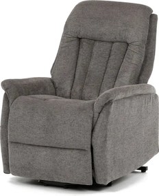Polohovacie kreslo sivé, elektrické TV-Q8575 GREY2