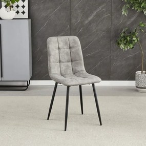 Jedálenská stolička sivá CT-281 GREY3