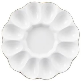 Florina Porcelánový tanier na vajíčka Classic, 21 cm