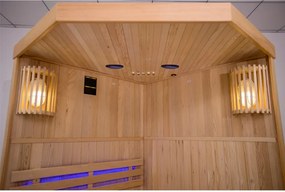 BPS-koupelny Fínska sauna Relax HYD-3135 120x120, 1-2 osoby