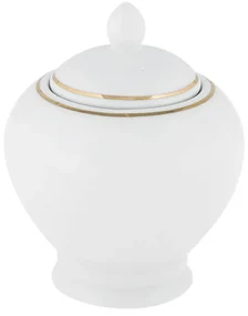 Biela porcelánová cukornička Villa Altachiara Gold Chic