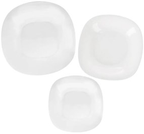 Sklenená jedálenská súprava 18 ks LUNA – Orion