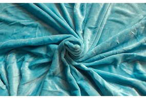 Jahu Prestieradlo Mikroplyš petrolejová, 180 x 200 cm