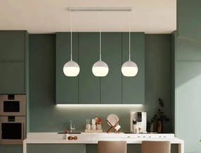 Globo 15999-3H - Závesné svietidlo RAGUSA na lanku 3xE27/60W/230V