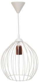 Závesné svietidlo Aigo biele