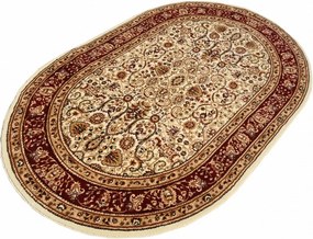DC Koberec Orient ovál 007 krémová Rozmer: 70×140 cm