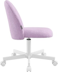Kozmetická stolička s kolieskami TEDDY OBGB35027P101 fialová