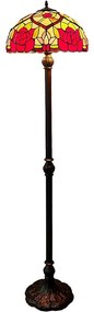 Brilagi - Tiffany vitrážová stojacia lampa GARLAN 2xE27/60W/230V