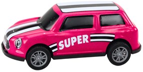 LEAN TOYS Sada farebných áut – 12 kusov
