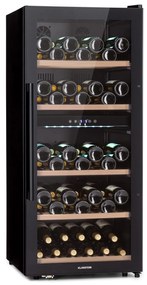 Klarstein Barossa 91 Duo, chladnička na víno, 204 l, 91 fl., 2 zóny