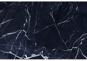 Konferenčný stôl Stone 44853 75x52cm Black marble look  - Komfort-nábytok